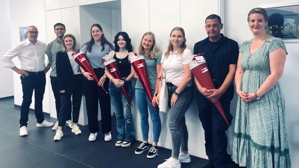 Herzlich Willkommen im Team – Ausbildungsstart bei Krämer Druck